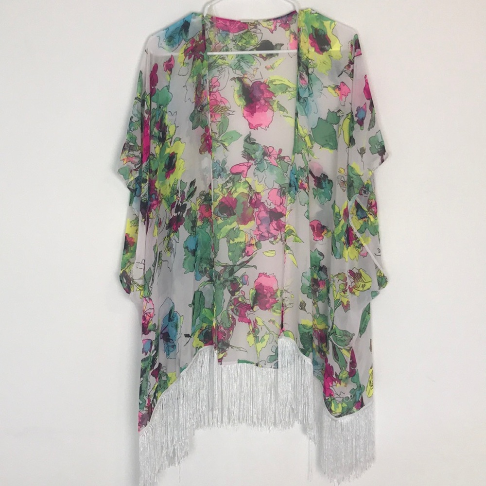 Floral kimono